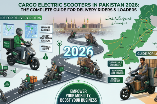 Cargo Electric Scooters in Pakistan 2026 The Complete Guide for Delivery Riders Loaders
