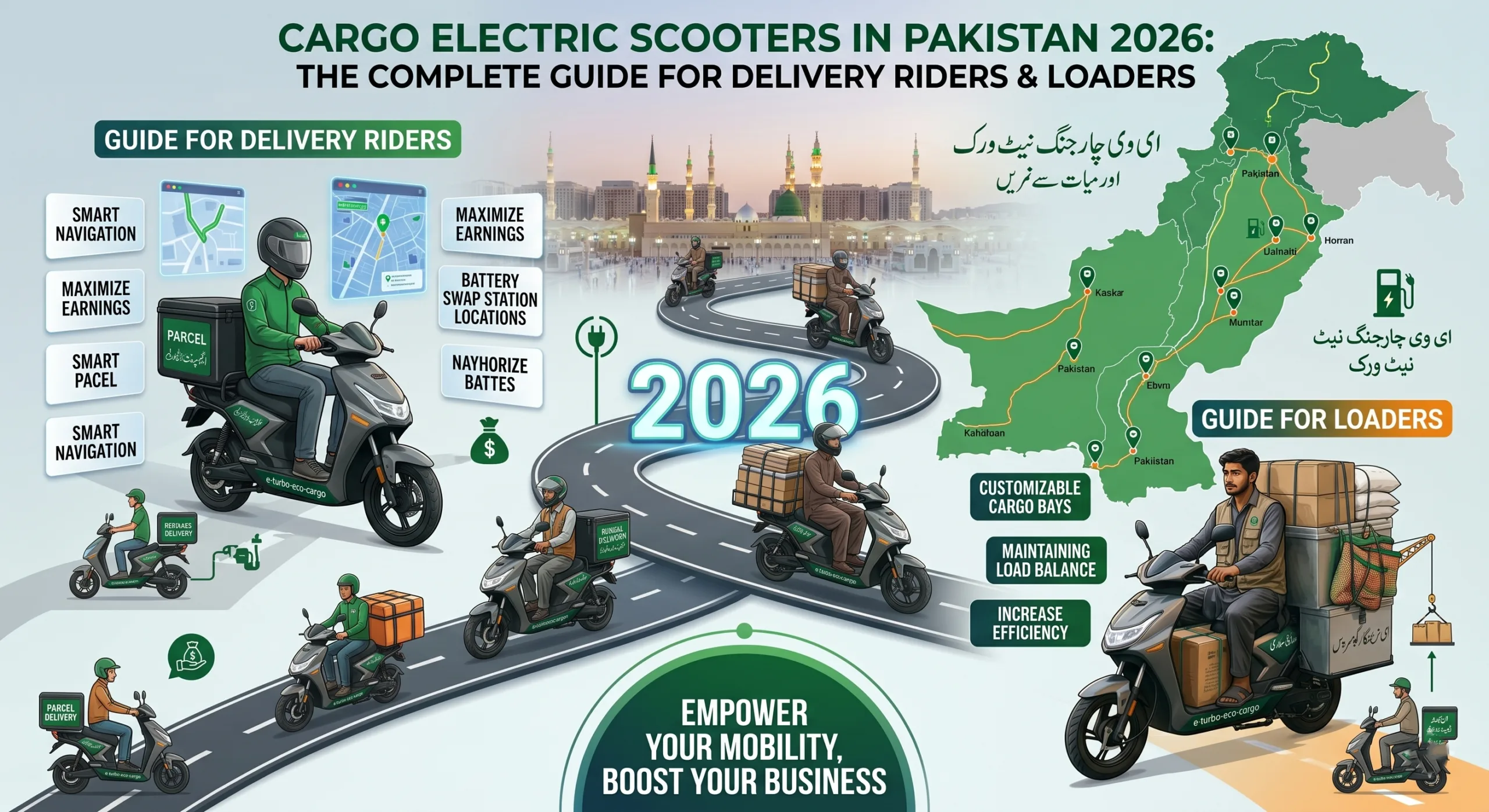 Cargo Electric Scooters in Pakistan 2026 The Complete Guide for Delivery Riders Loaders scaled png